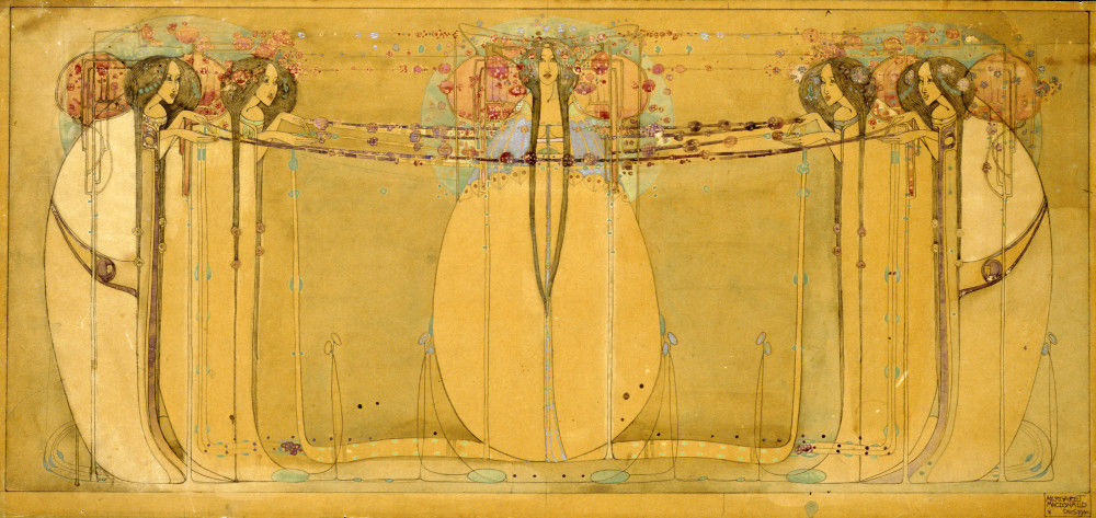 Margaret Macdonald Mackintosh, The May Queen, 1900